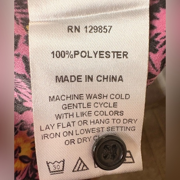 Floral Ruffle Sleeve Blouse - Picture 5 of 6